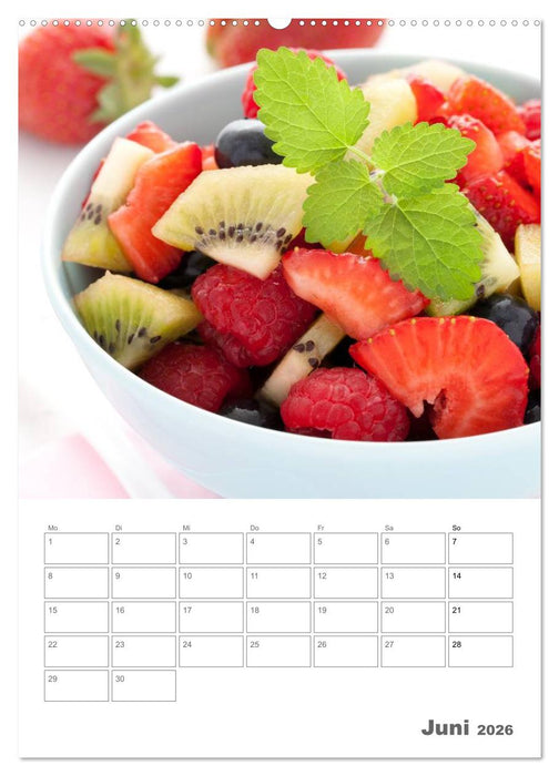 Herzhaft - Süß / Mein Küchenplaner (CALVENDO Premium Wandkalender 2026)