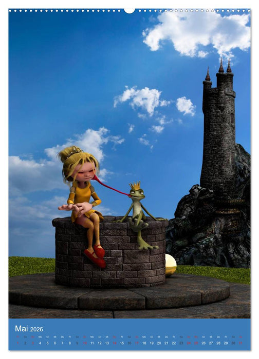 Märchenhaftes (CALVENDO Premium Wandkalender 2026)