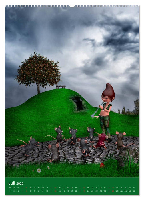 Märchenhaftes (CALVENDO Premium Wandkalender 2026)