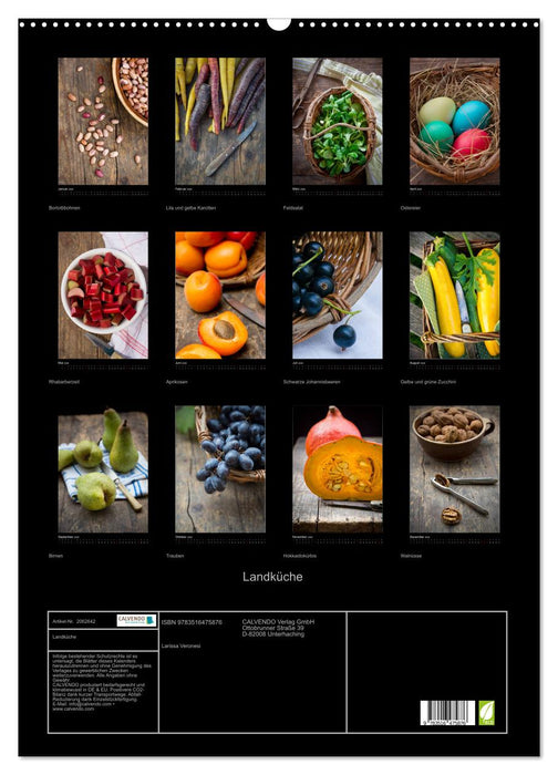 Landküche (CALVENDO Wandkalender 2026)