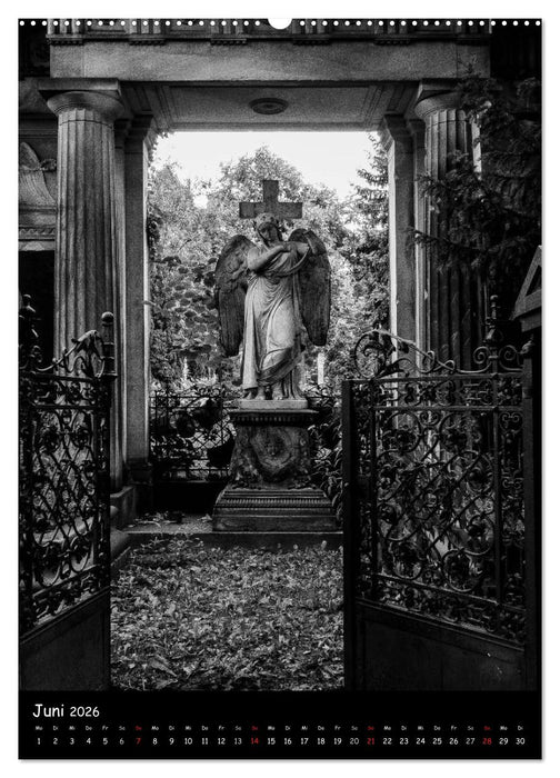 Versunkene Welten - Alte Friedhöfe in Deutschland (CALVENDO Premium Wandkalender 2026)