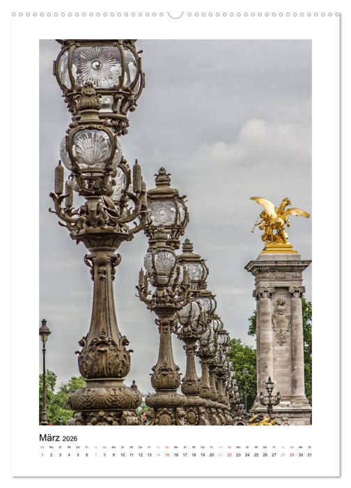 Paris (CALVENDO Premium Wandkalender 2026)