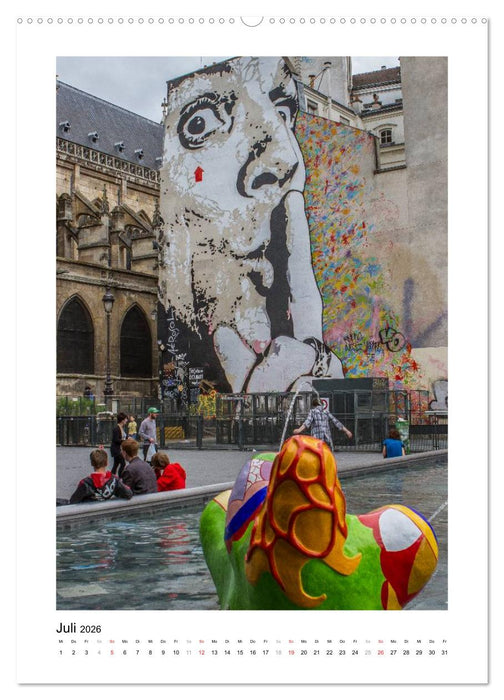 Paris (CALVENDO Premium Wandkalender 2026)