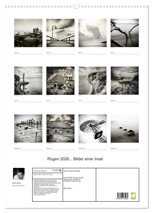 Rügen 2026... Bilder einer Insel (CALVENDO Wandkalender 2026)