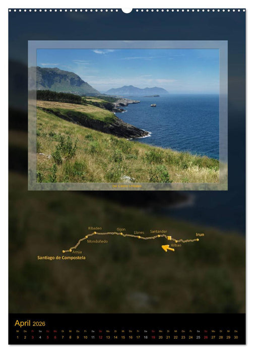 Camino del Norte (CALVENDO Premium Wandkalender 2026)