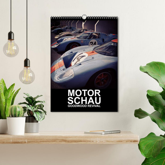 MotorSchau Goodwood Revival (CALVENDO Wandkalender 2026)