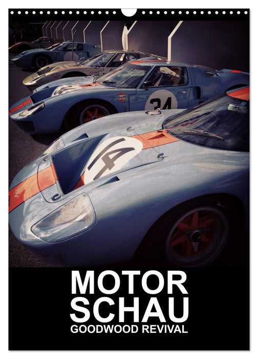 MotorSchau Goodwood Revival (CALVENDO Wandkalender 2026)