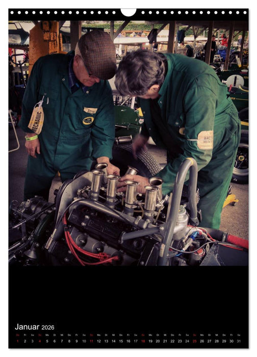 MotorSchau Goodwood Revival (CALVENDO Wandkalender 2026)