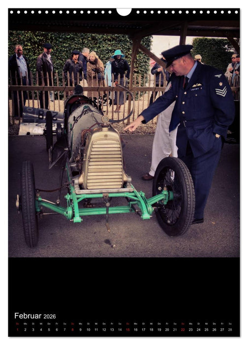 MotorSchau Goodwood Revival (CALVENDO Wandkalender 2026)