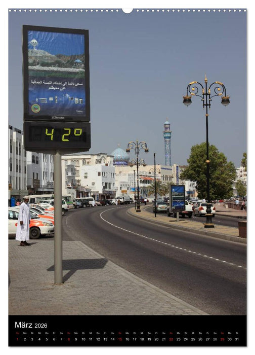 OMAN (CALVENDO Wandkalender 2026)