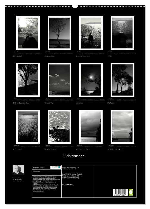 Lichtermeer (CALVENDO Wandkalender 2026)