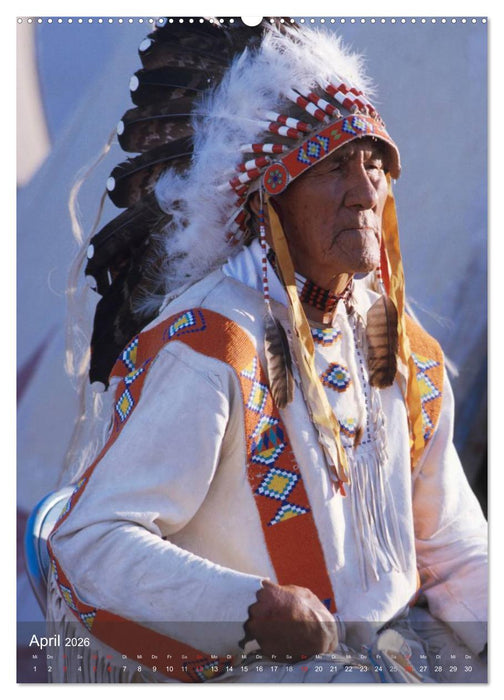 INDIANER Portrait Collection 2 (CALVENDO Premium Wandkalender 2026)