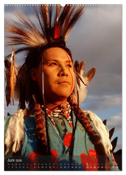 INDIANER Portrait Collection 2 (CALVENDO Premium Wandkalender 2026)