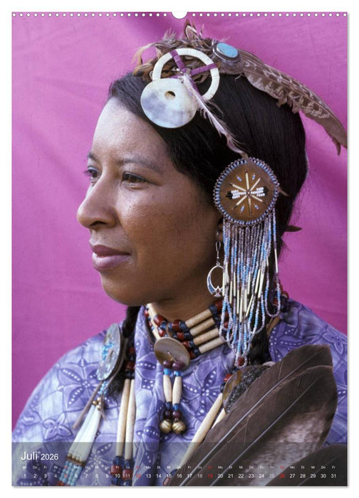 INDIANER Portrait Collection 2 (CALVENDO Premium Wandkalender 2026)