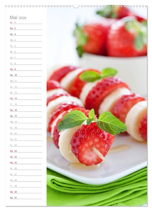Fruchtiges Vergnügen (CALVENDO Premium Wandkalender 2026)