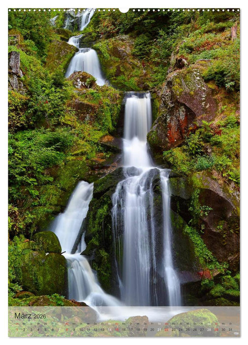 Alles im Fluss - Schwarzwaldwasser (CALVENDO Premium Wandkalender 2026)