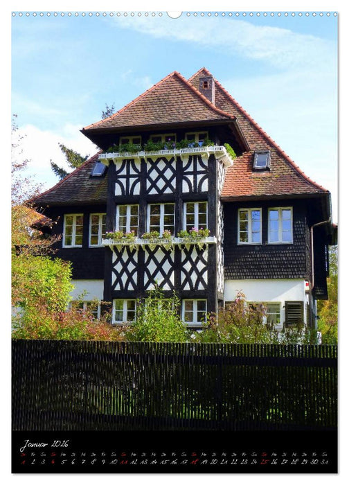 Traumhafte Villen in Buchschlag (CALVENDO Wandkalender 2026)