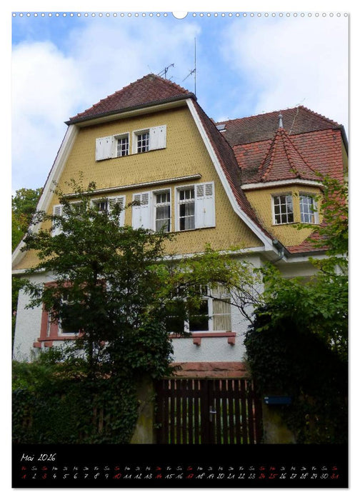 Traumhafte Villen in Buchschlag (CALVENDO Wandkalender 2026)
