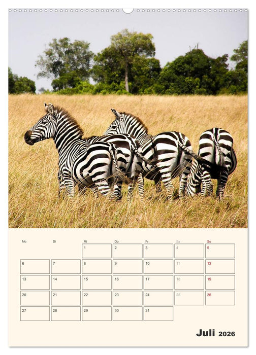 Kenia – Terminplaner (CALVENDO Premium Wandkalender 2026)