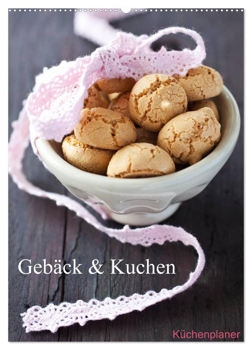 Gebäck und Kuchen Küchenplaner (CALVENDO Wandkalender 2026)