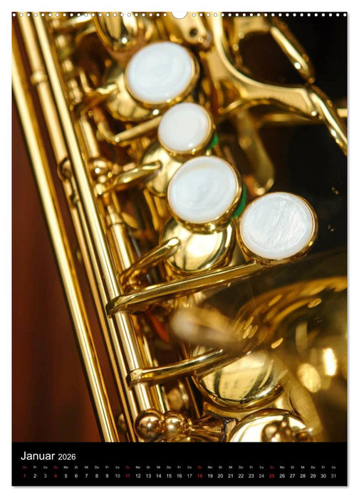 Musik (CALVENDO Wandkalender 2026)