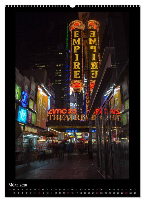 Vertical New York (CALVENDO Premium Wandkalender 2026)