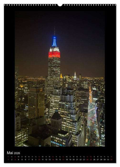 Vertical New York (CALVENDO Premium Wandkalender 2026)