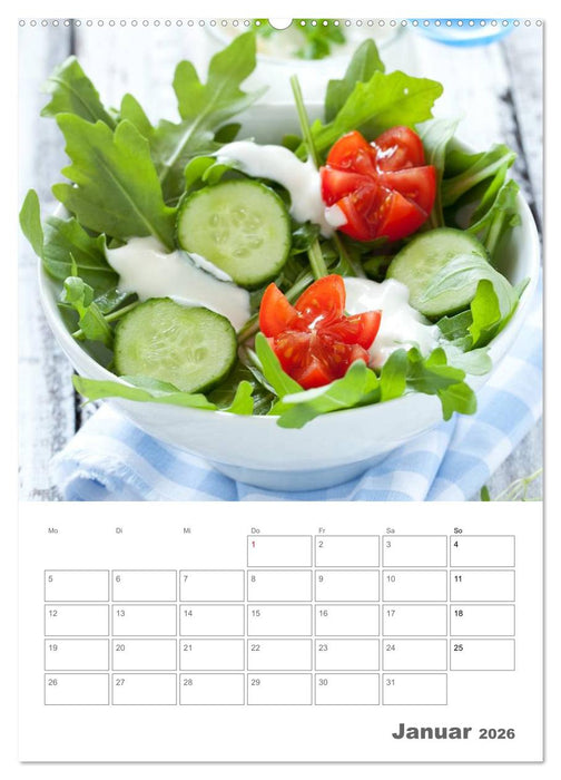 Herzhaft - Süß / Mein Küchenplaner (CALVENDO Wandkalender 2026)