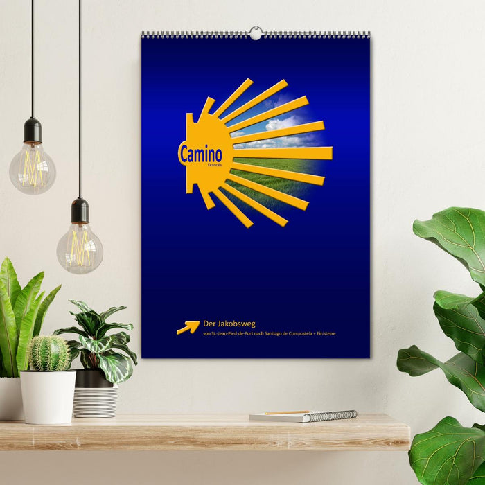 Jakobsweg - Camino Francés (CALVENDO Wandkalender 2026)