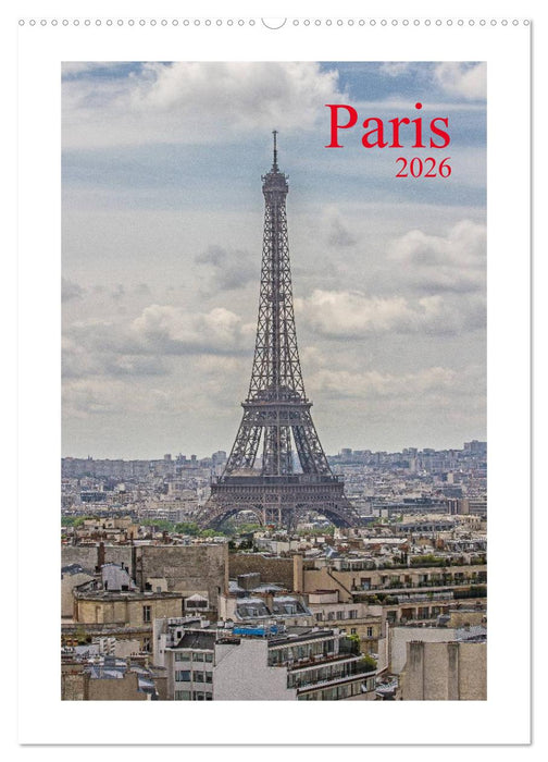 Paris (CALVENDO Wandkalender 2026)