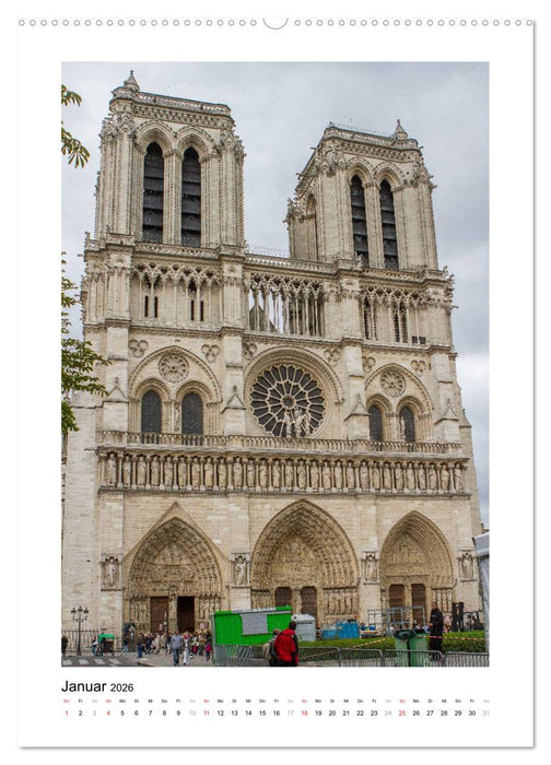 Paris (CALVENDO Wandkalender 2026)