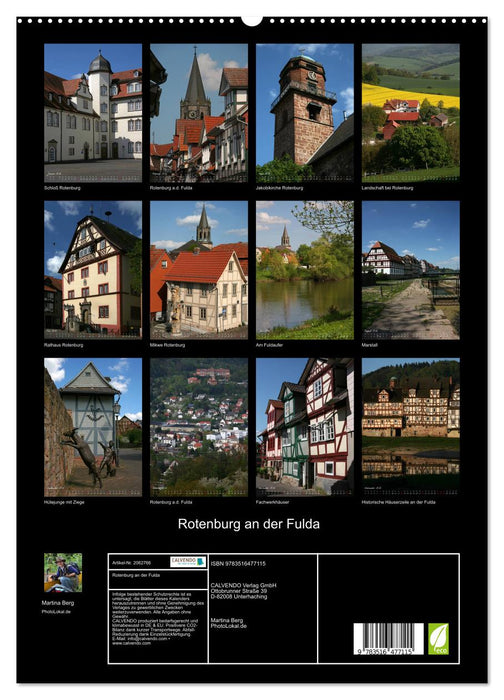 Rotenburg an der Fulda (CALVENDO Premium Wandkalender 2026)