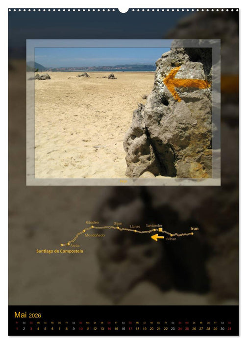 Camino del Norte (CALVENDO Wandkalender 2026)