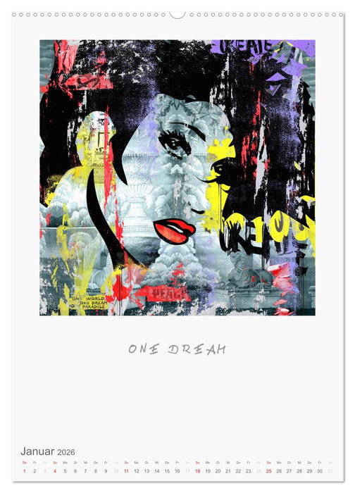 BELLE REBELLE (CALVENDO Premium Wandkalender 2026)