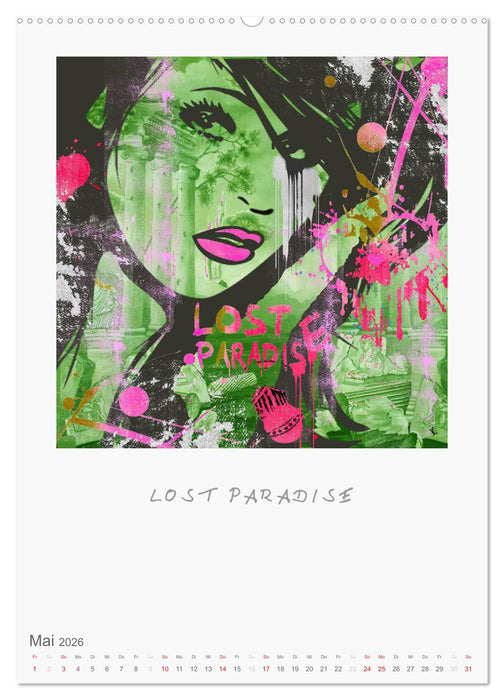 BELLE REBELLE (CALVENDO Premium Wandkalender 2026)