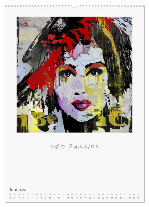 BELLE REBELLE (CALVENDO Premium Wandkalender 2026)