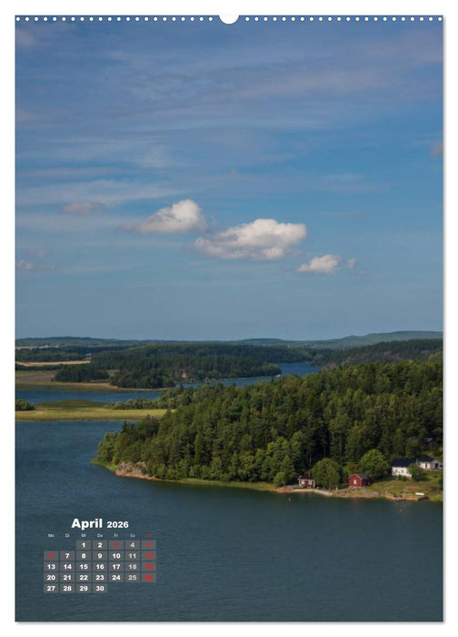 Die Ålandinseln (CALVENDO Premium Wandkalender 2026)