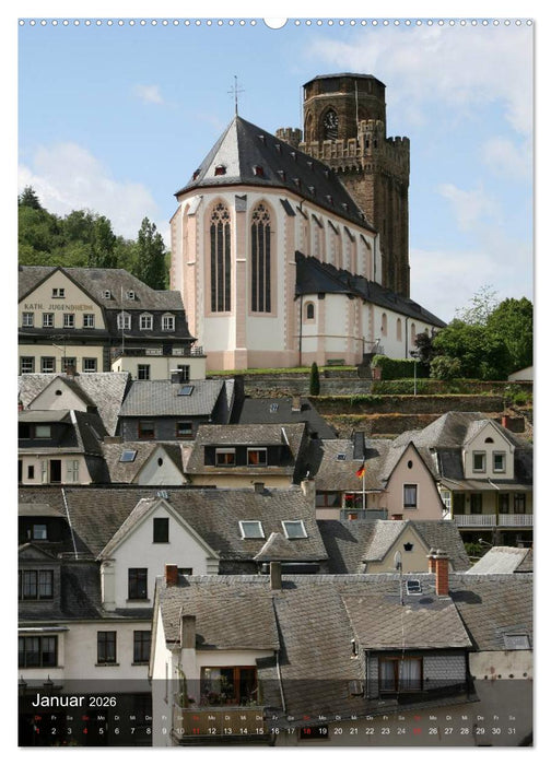 Oberwesel am Rhein (CALVENDO Premium Wandkalender 2026)