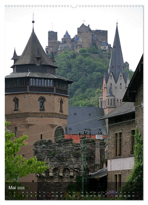 Oberwesel am Rhein (CALVENDO Premium Wandkalender 2026)
