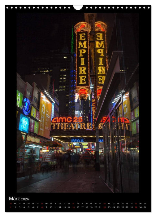 Vertical New York (CALVENDO Wandkalender 2026)