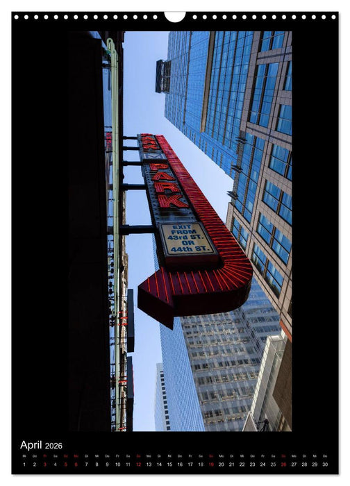 Vertical New York (CALVENDO Wandkalender 2026)
