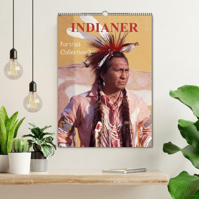 INDIANER Portrait Collection 2 (CALVENDO Wandkalender 2026)