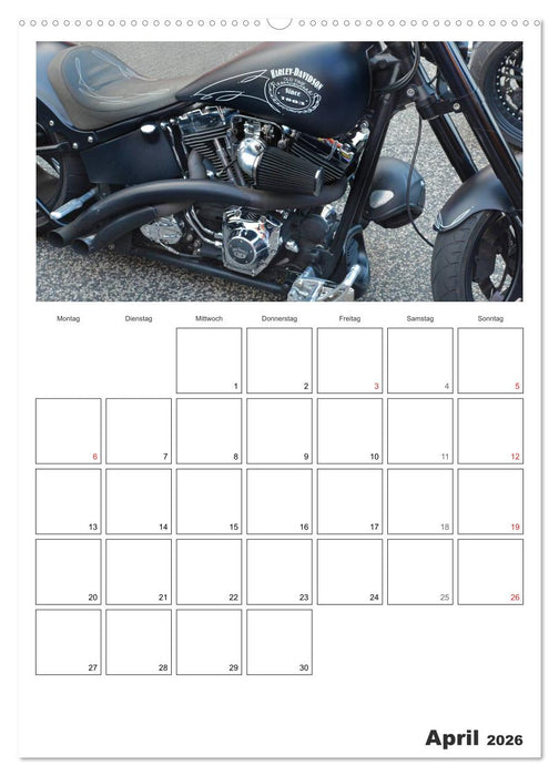 Best of Harley-Davidson Custom-Style 2026 (CALVENDO Premium Wandkalender 2026)