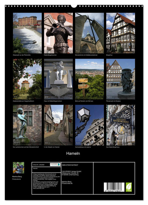 Hameln (CALVENDO Premium Wandkalender 2026)