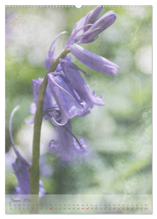 Vintage Flowers (CALVENDO Wandkalender 2026)