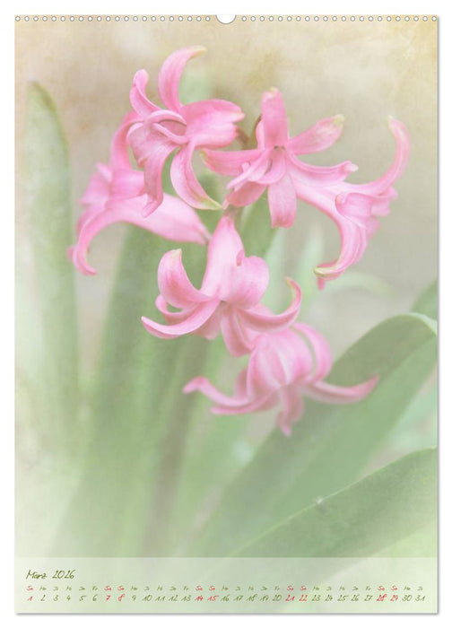 Vintage Flowers (CALVENDO Wandkalender 2026)