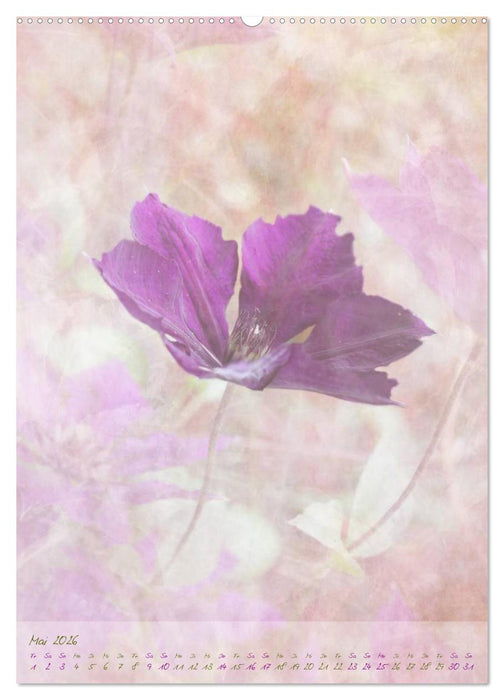 Vintage Flowers (CALVENDO Wandkalender 2026)