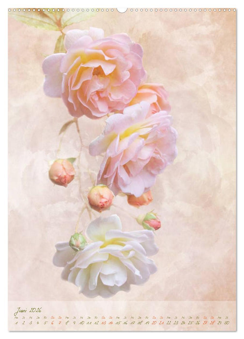Vintage Flowers (CALVENDO Wandkalender 2026)