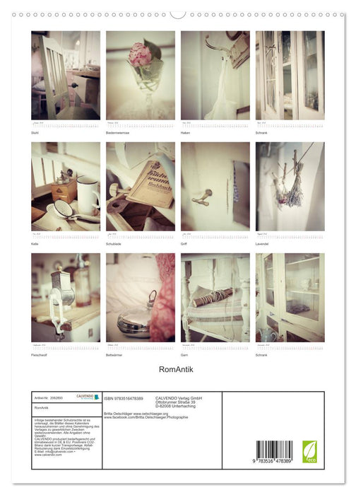 RomAntik (CALVENDO Premium Wandkalender 2026)