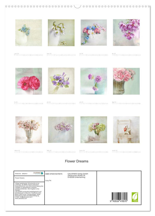 Flower Dreams (CALVENDO Premium Wandkalender 2026)